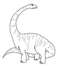Diplodocus Para Colorear 13