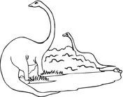 Diplodocus Para Colorear 23