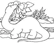 Diplodocus Para Colorear 24