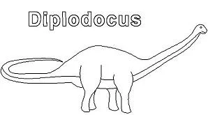 Diplodocus Para Colorear 7