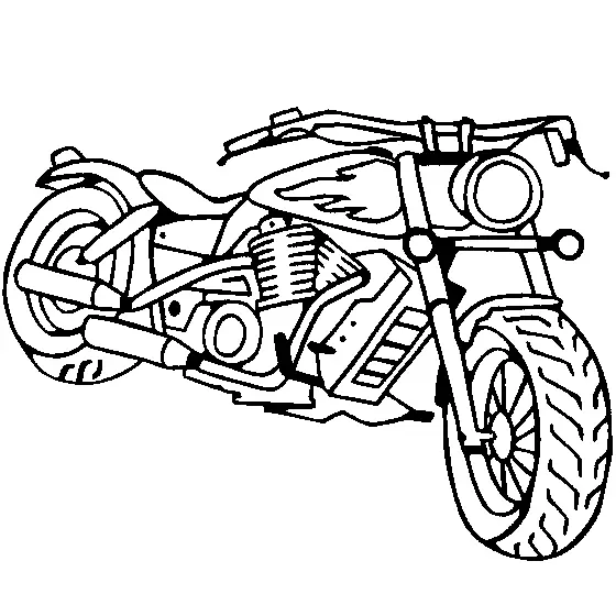 Dirt Bike Coloring Pages 17