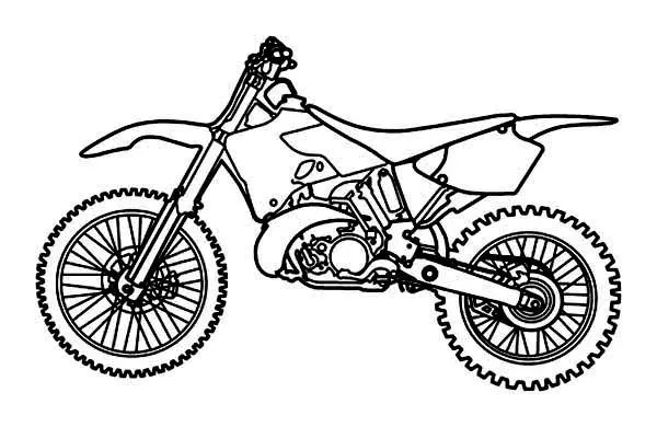 Dirt Bike Coloring Pages 25