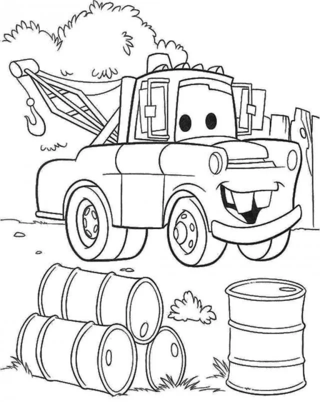 Disney Cars Coloring Pages 10