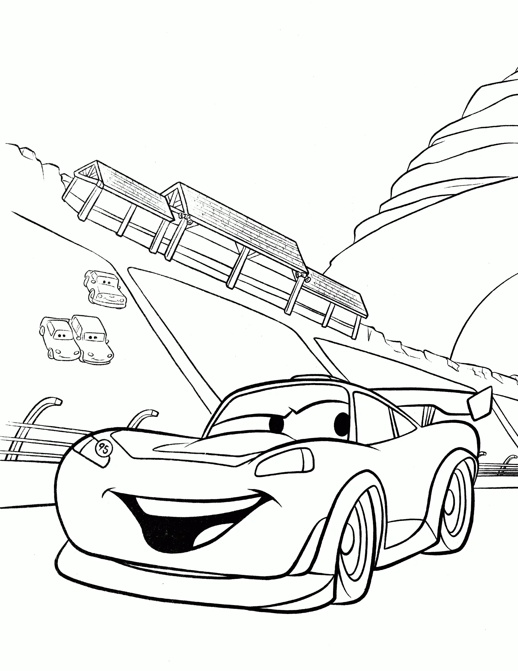 Disney Cars Coloring Pages 14