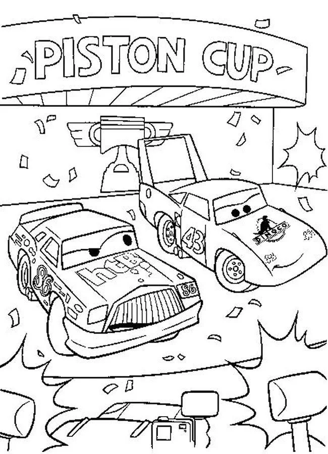 Disney Cars Coloring Pages 15