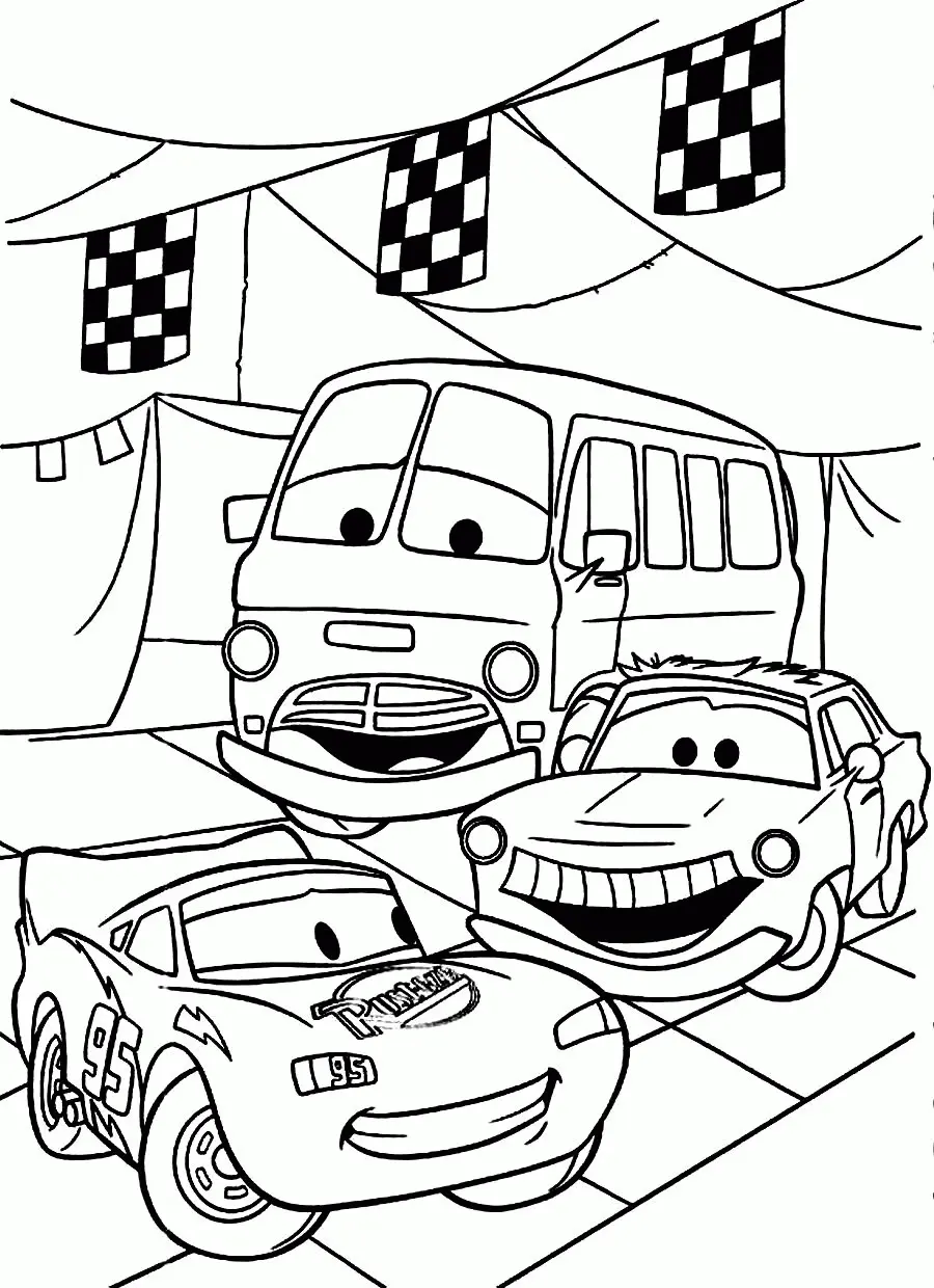 Disney Cars Coloring Pages 20