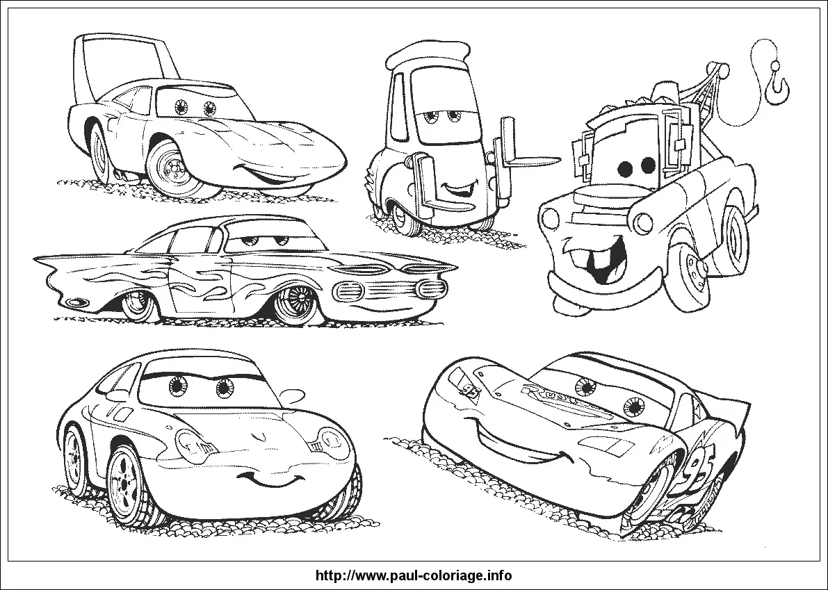 Disney Cars Coloring Pages 32