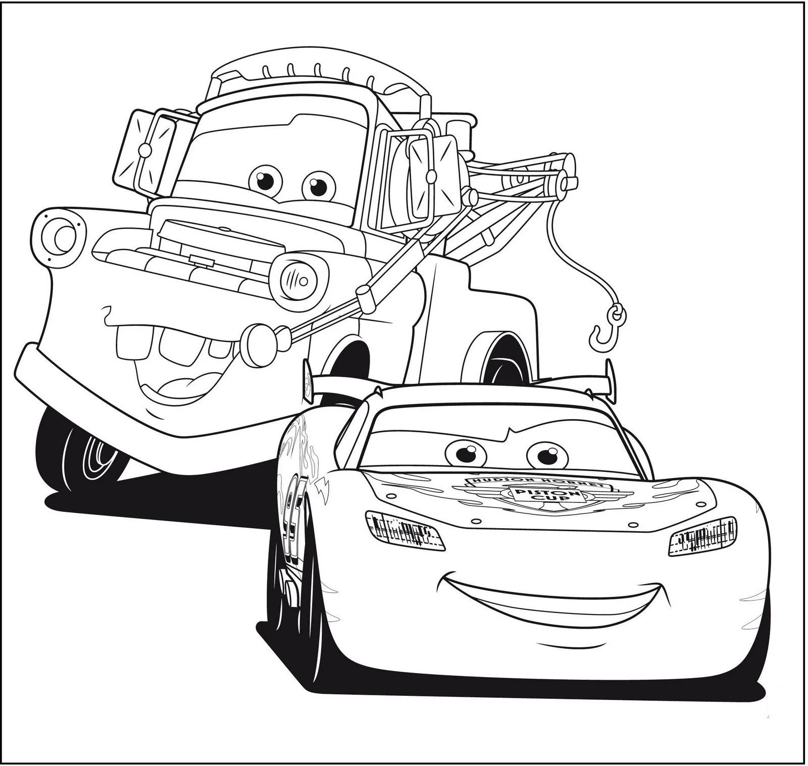 Disney Cars Coloring Pages 4