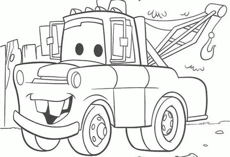 Disney Cars Coloring Pages 8