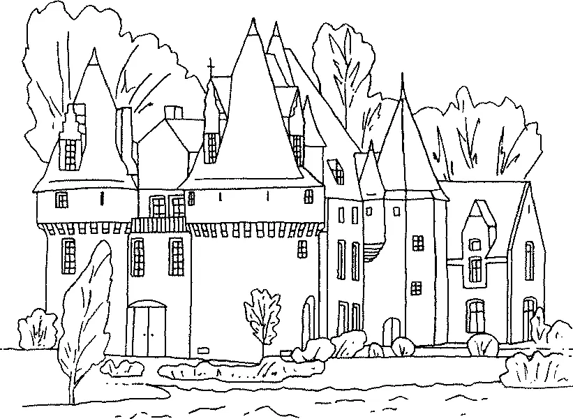 Disney Schloss Ausmalbilder 18