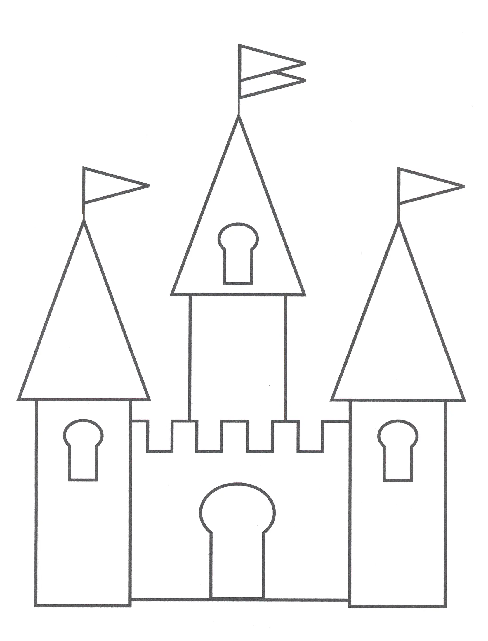 Disney Schloss Ausmalbilder 20