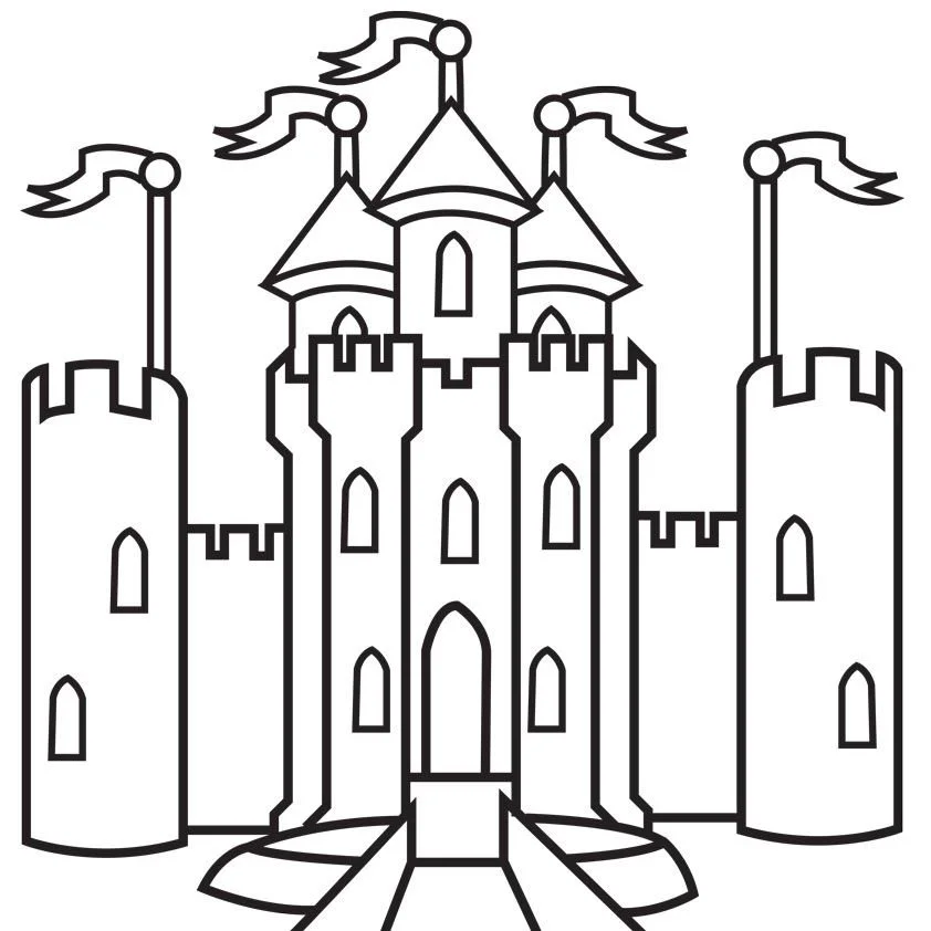 Disney Schloss Ausmalbilder 29