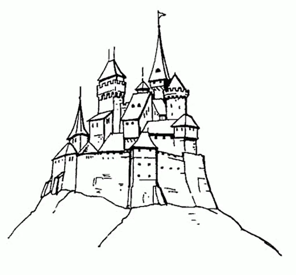 Disney Schloss Ausmalbilder 30
