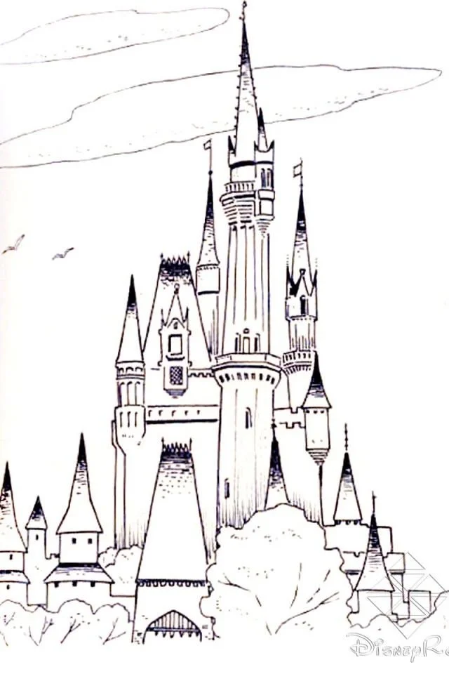 Disney Schloss Ausmalbilder 32