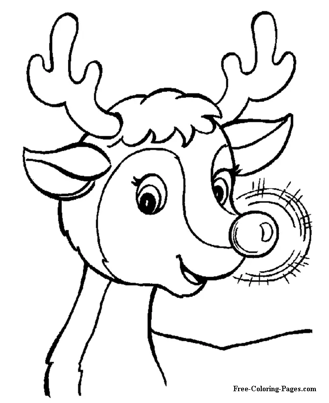 Disney Christmas Coloring Pages 34