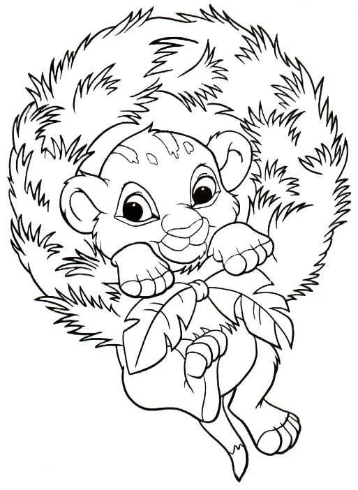 Disney Christmas Coloring Pages 48