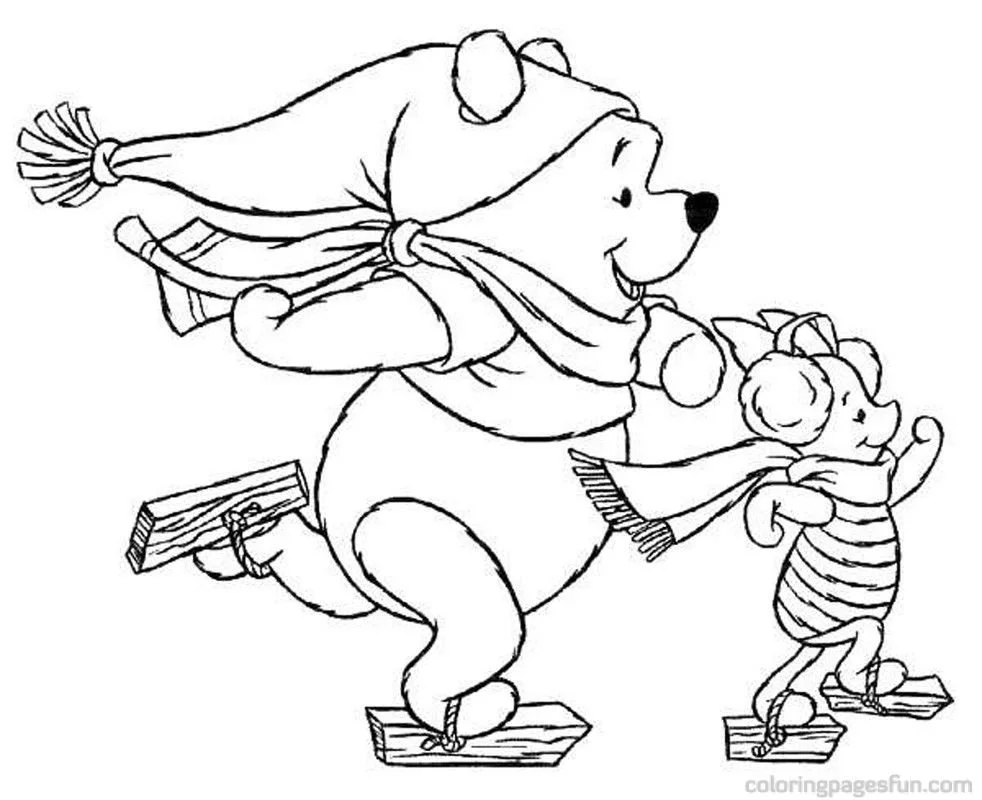 Navidad Disney Para Colorear