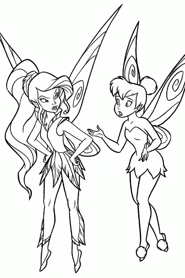 Disney Fairies Coloring Pages 22