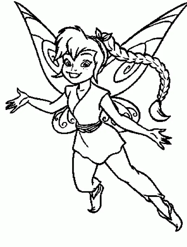 Disney Fairies Coloring Pages 30