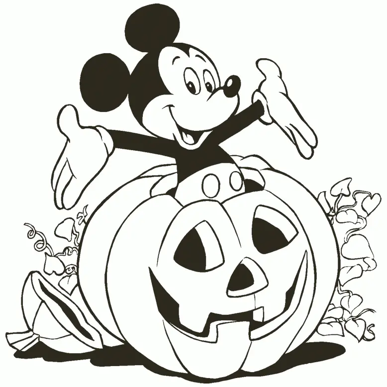 Disney Fall Coloring Pages 18