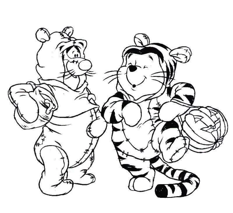 Disney Fall Coloring Pages 24