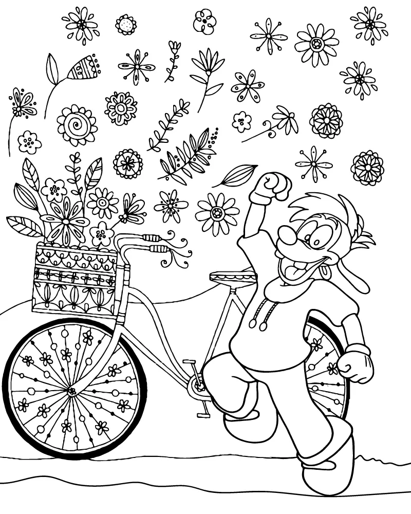 Disney Para Adultos Para Colorear 17