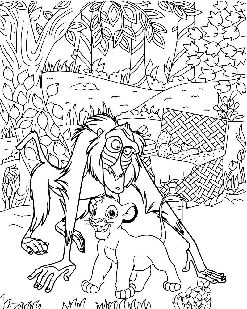 Disney Para Adultos Para Colorear 33