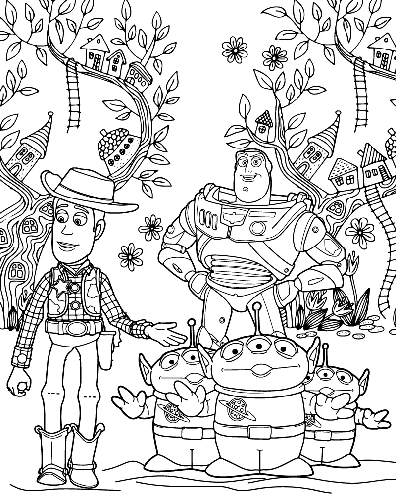 Disney Para Adultos Para Colorear