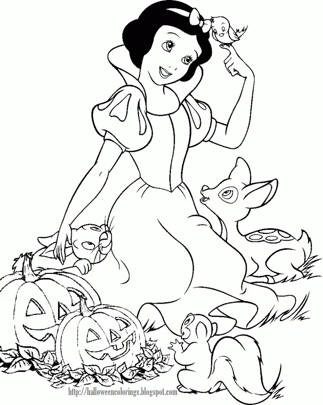 Halloween Disney Para Colorear 25