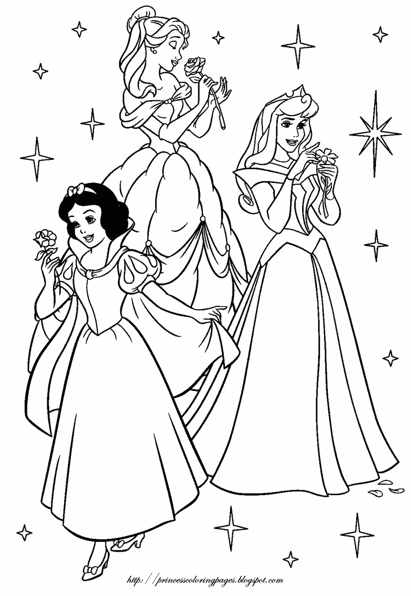 Disney Prinzessinnen Ausmalbilder 12