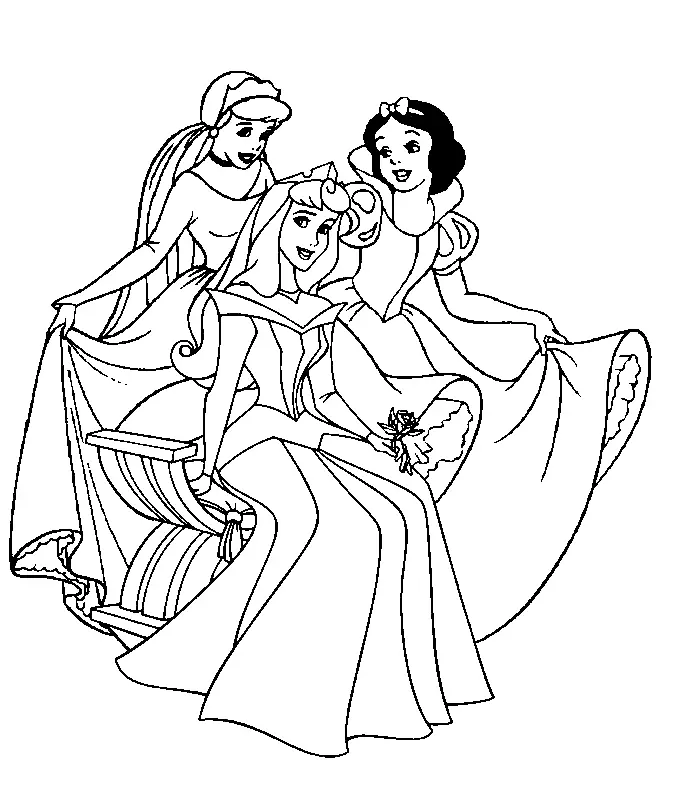 Disney Prinzessinnen Ausmalbilder 14