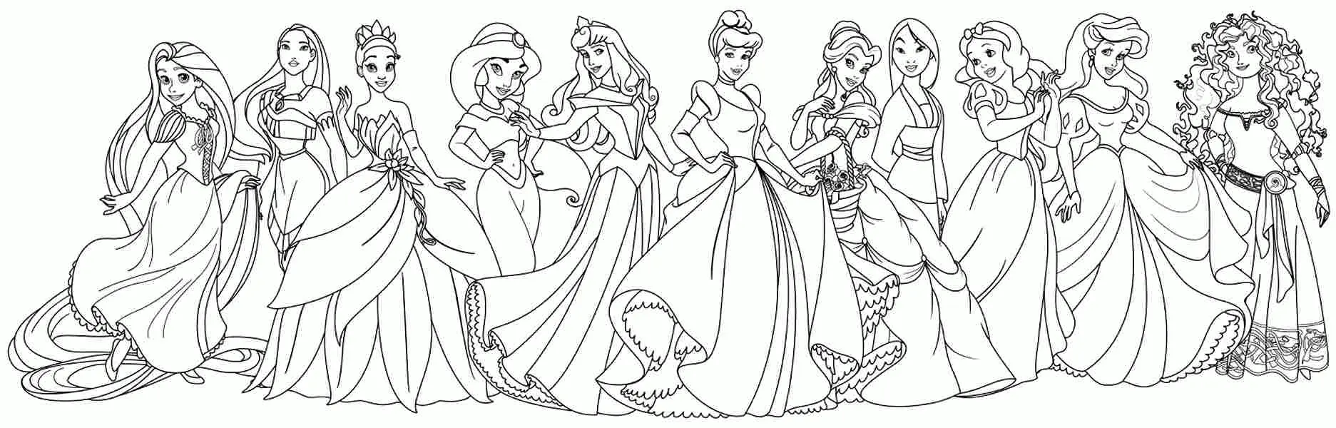 Disney Prinzessinnen Ausmalbilder 16