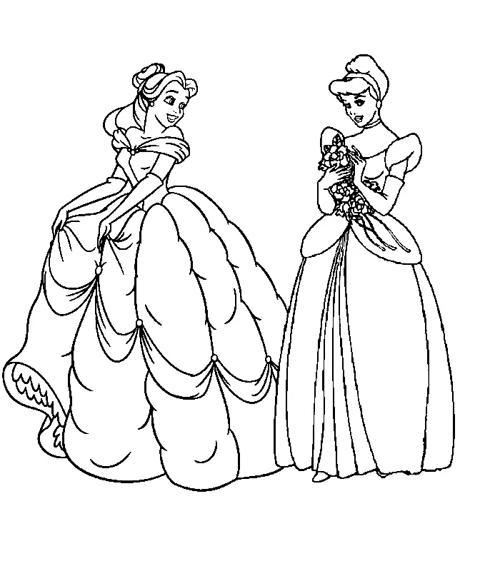 Disney Prinzessinnen Ausmalbilder 22