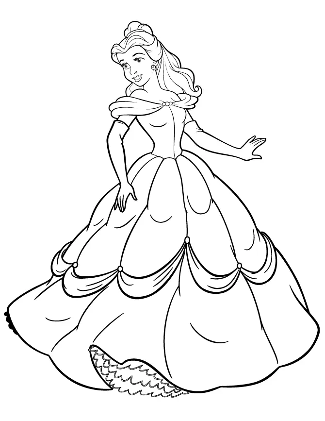 Disney Prinzessinnen Ausmalbilder 23
