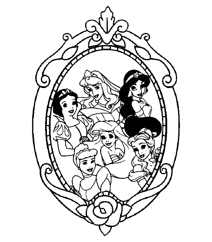Disney Prinzessinnen Ausmalbilder 27