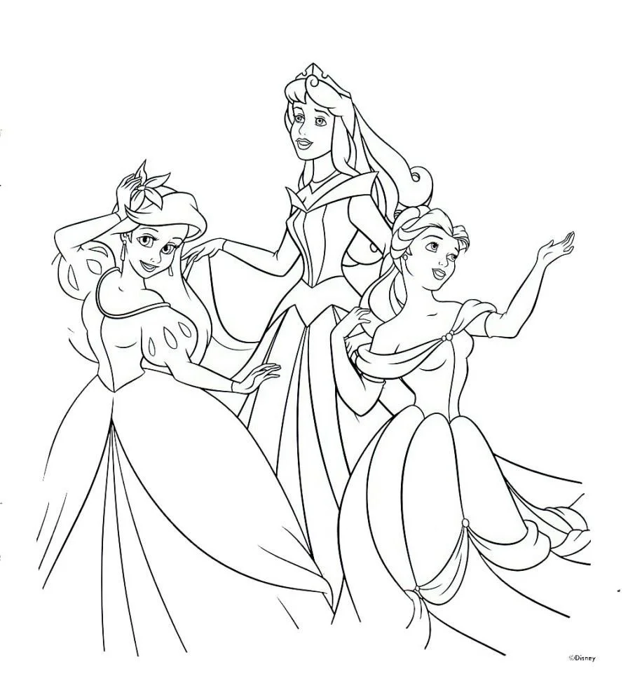 Disney Prinzessinnen Ausmalbilder 29