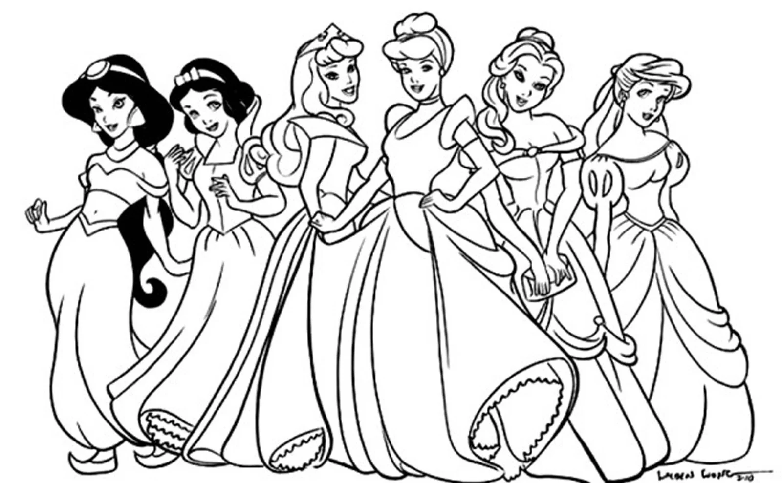 Disney Prinzessinnen Ausmalbilder 35