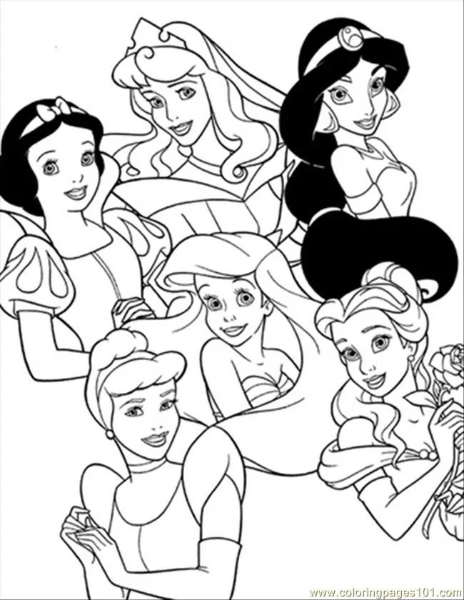 Disney Prinzessinnen Ausmalbilder 39