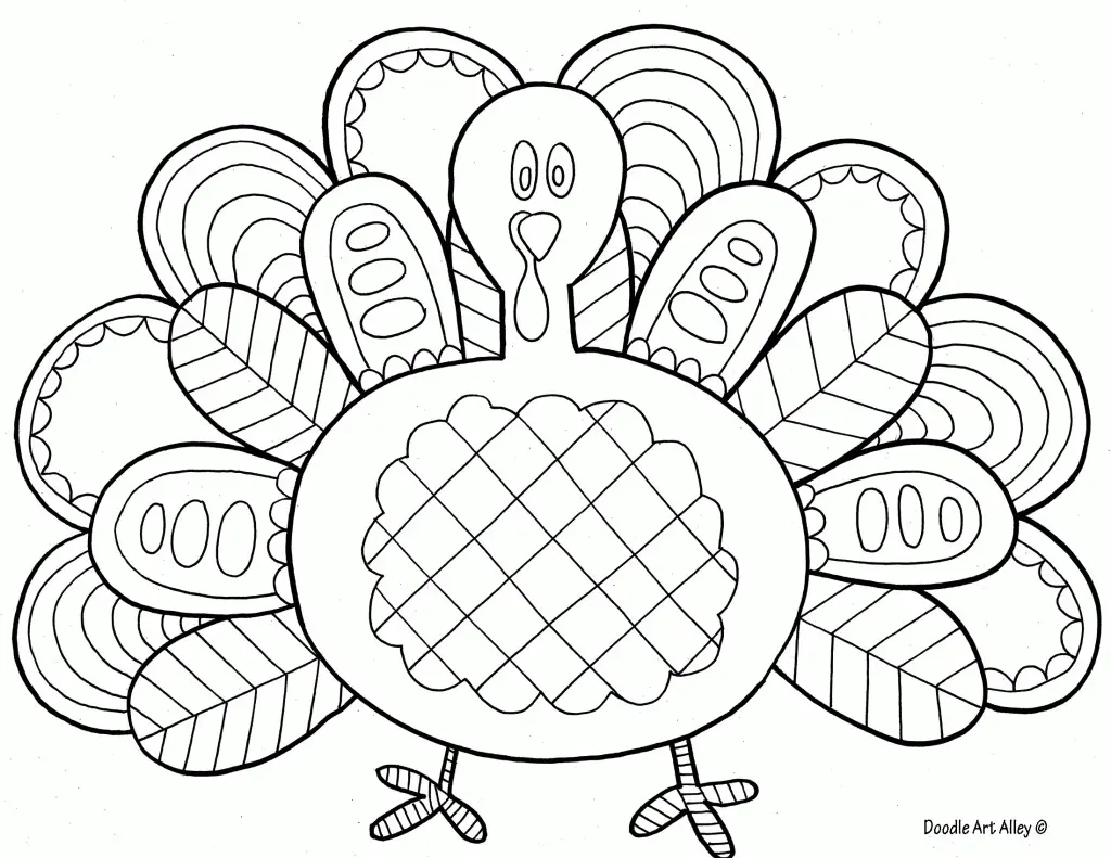 Desenhos de Acao de Gracas de Disney Para Colorir 12