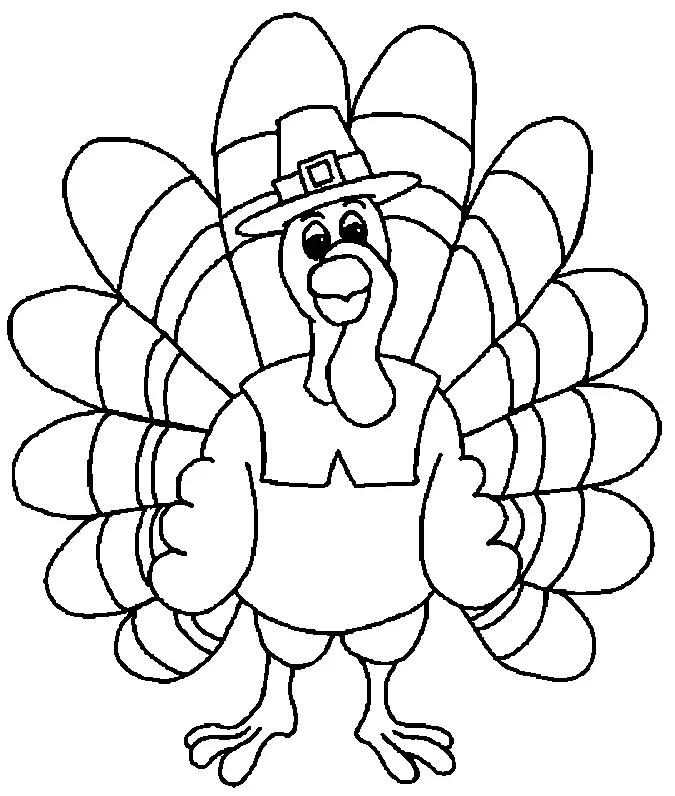 Desenhos de Acao de Gracas de Disney Para Colorir 29