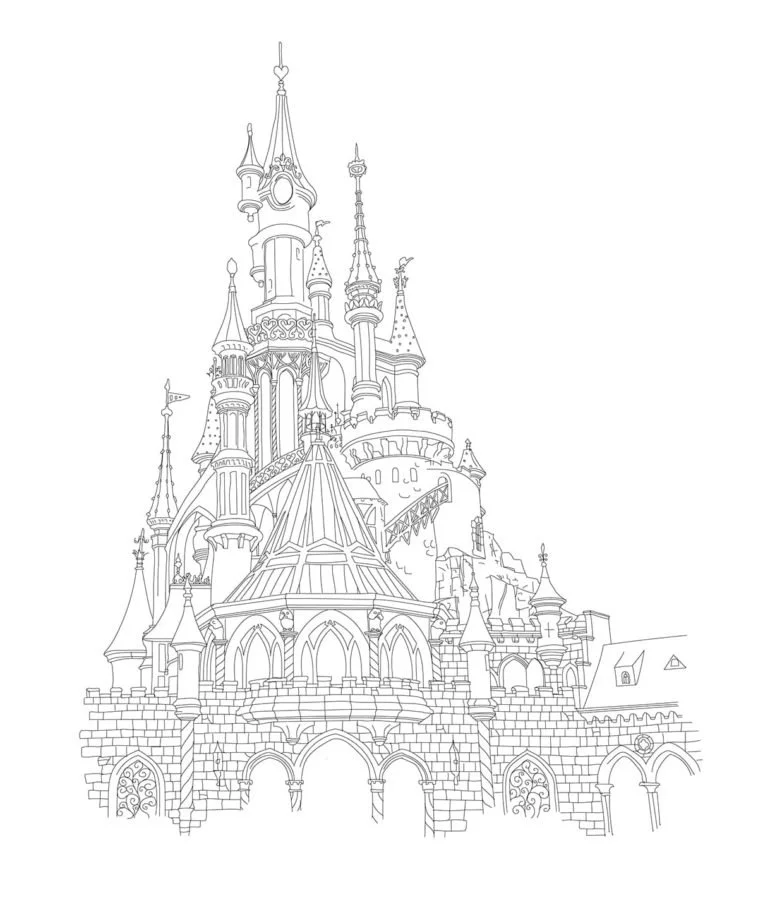 Disneylandia Para Colorir 31