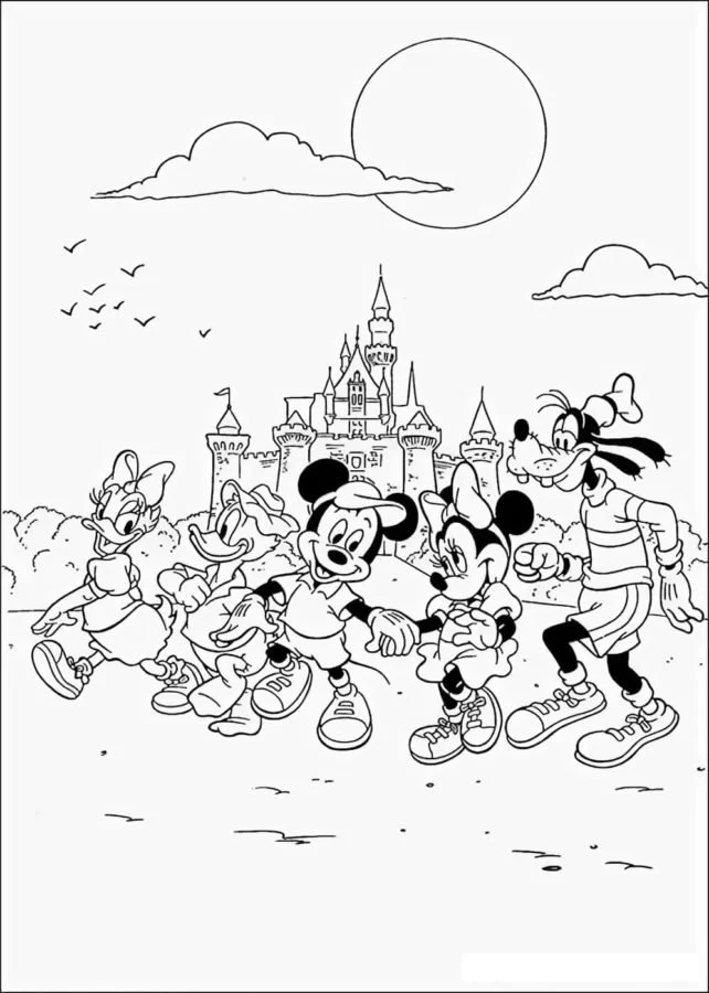 Disneylandia Para Colorir 39