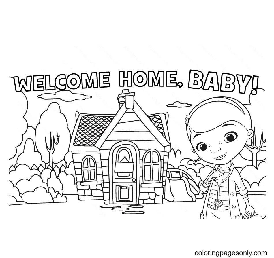 Doc McStuffins Coloring Pages 17