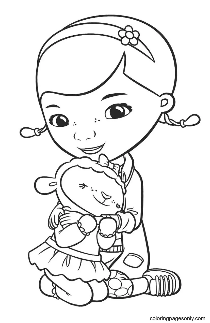 Doc McStuffins Coloring Pages 22
