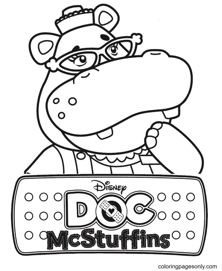 Doc McStuffins Coloring Pages 24