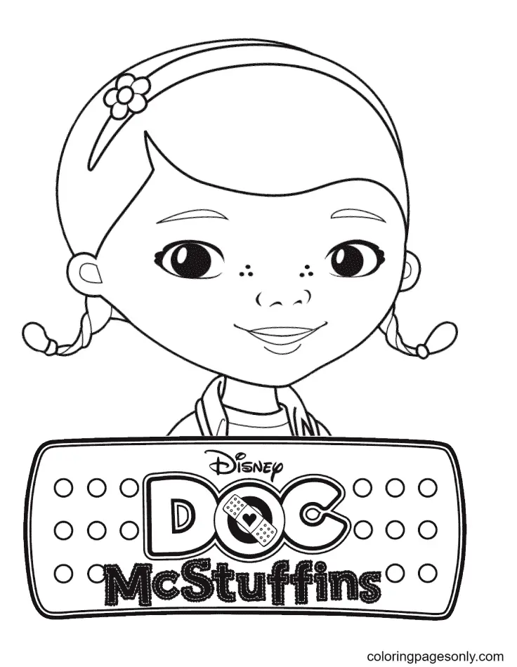 Doc McStuffins Coloring Pages 26