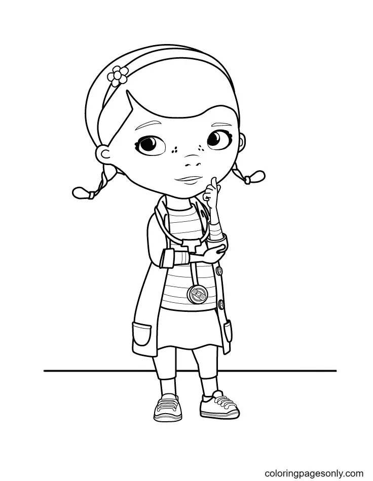 Doc McStuffins Coloring Pages 33