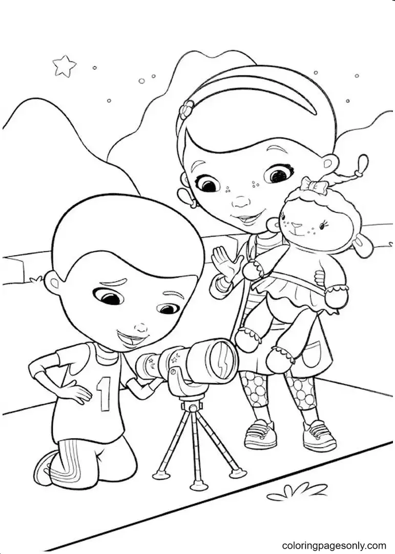 Doc McStuffins Coloring Pages 51