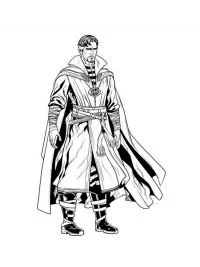 Doctor Strange Coloring Pages 17