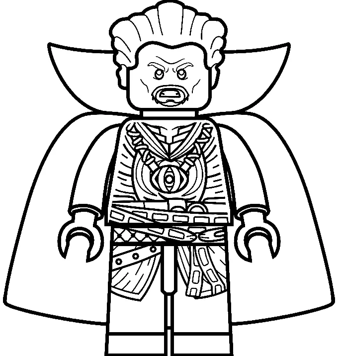 Doctor Strange Coloring Pages 2